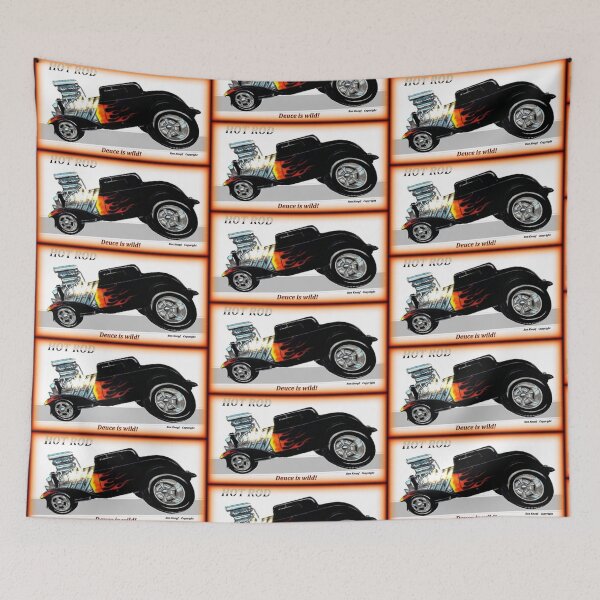 Item preview, Hot Rods  //  The Deuce is wild! designed and sold by Imagin8er.