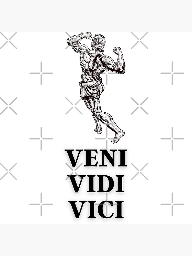 veni, vidi, vici - I came, I saw, I conquered | Mouse Pad