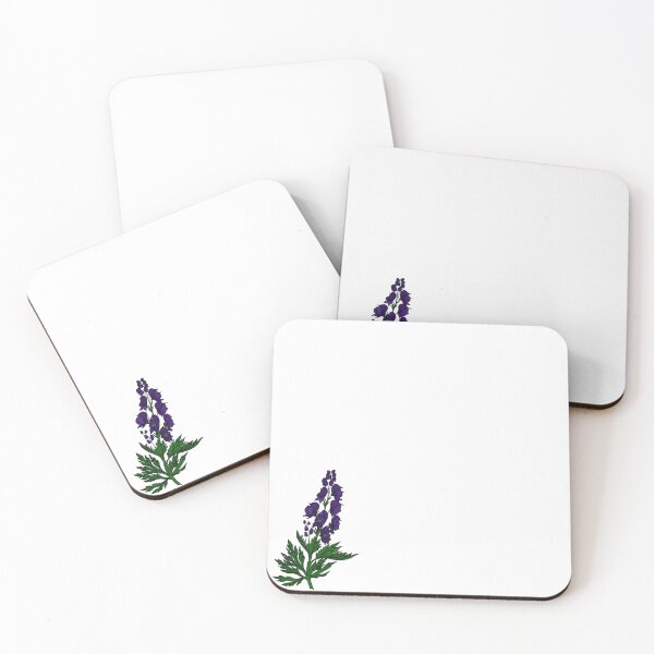 Item preview, Monkshood/wolfsbane Flower designed and sold by MKUltraPink.