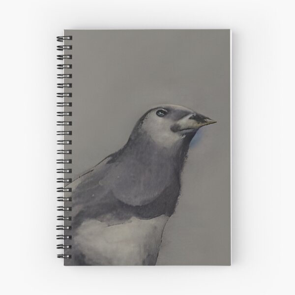 Item preview, Grey bird designed and sold by nowIAMAI.