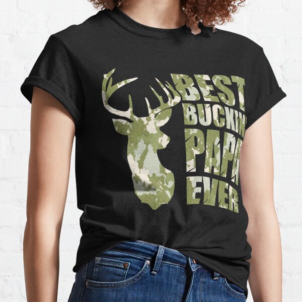  Best Buckin' Papa Ever - camo Classic T-Shirt