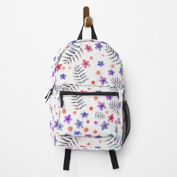 Item preview, Tropical Watercolor Flower Pattern designed and sold by SunBearBooks.