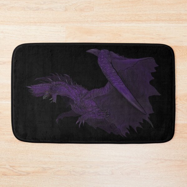 Item preview, Monster hunter world Alatreon the blazing black dragon  designed and sold by Ruvolchik.