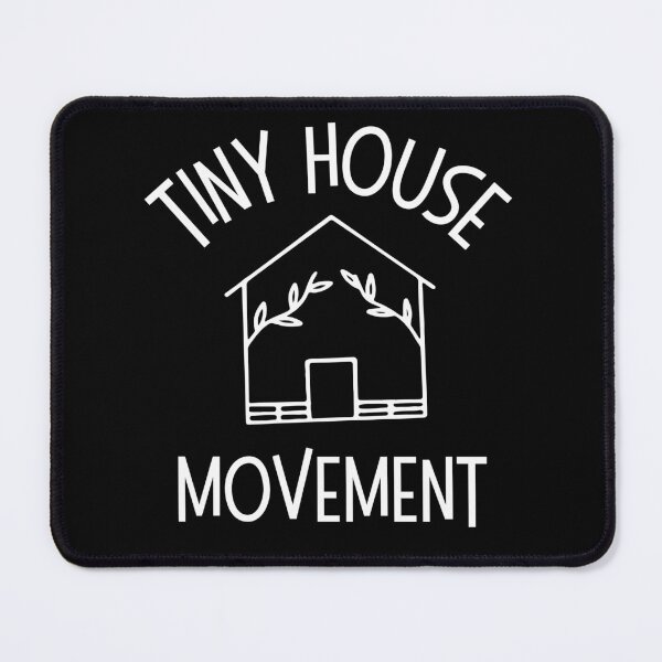 Item preview, Tiny House Movement Cute White Drawing Design designed and sold by EarthArtDesigns.