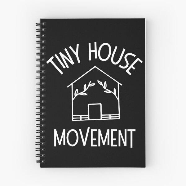 Item preview, Tiny House Movement Cute White Drawing Design designed and sold by EarthArtDesigns.