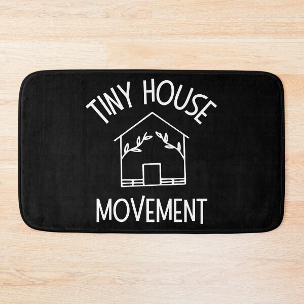 Item preview, Tiny House Movement Cute White Drawing Design designed and sold by EarthArtDesigns.