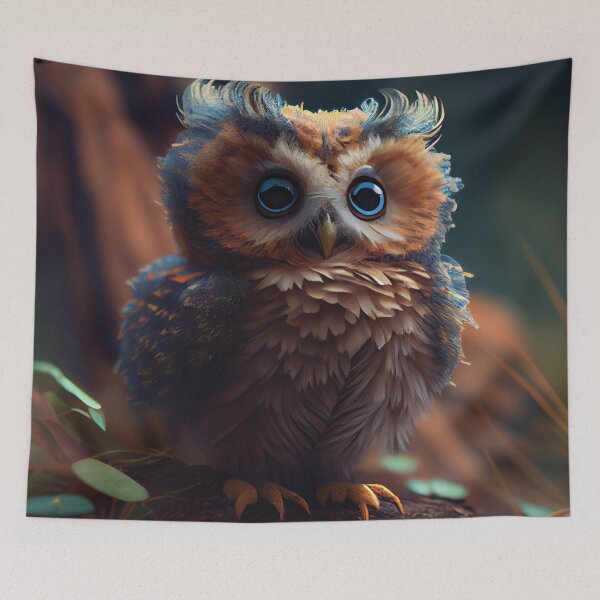 Item preview, Cute owl, cutie owl  designed and sold by DGtaLrtcom.