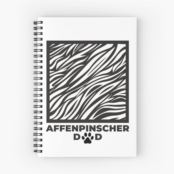 Item preview, Zebra Fur Affenpinscher Dad Dog Art  designed and sold by TheWildFlix.