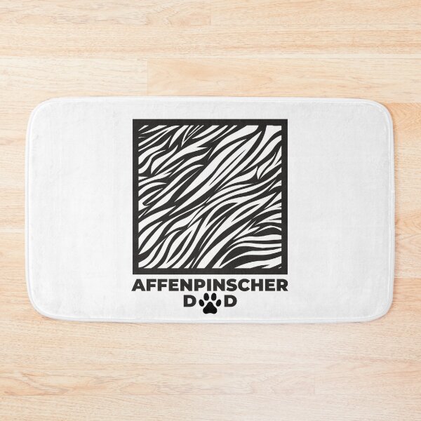 Item preview, Zebra Fur Affenpinscher Dad Dog Art  designed and sold by TheWildFlix.