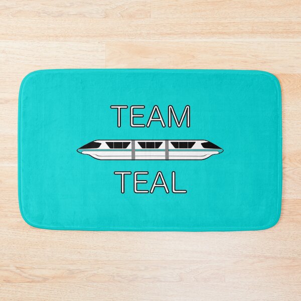 Item preview, Team Teal Monorail designed and sold by Uncle-Orville.