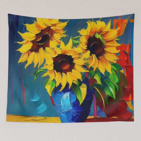 Item preview, Sunflower, Helianthus Annuus designed and sold by HOMEDESIGNPRINT.