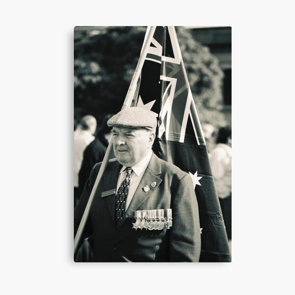 Melbourne ANZAC day parade ca.2001 - 03 Canvas Print
