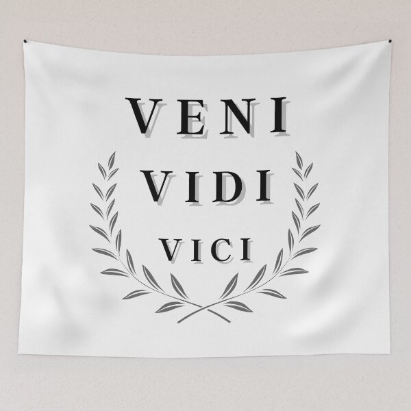 Item preview, VENI, VIDI, VICI .(I came I saw I conquered) designed and sold by PAL • ART.