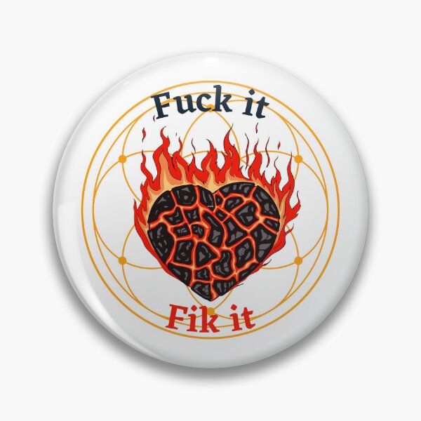 Item preview, Fuck It Fik It designed and sold by DonneeCreations.
