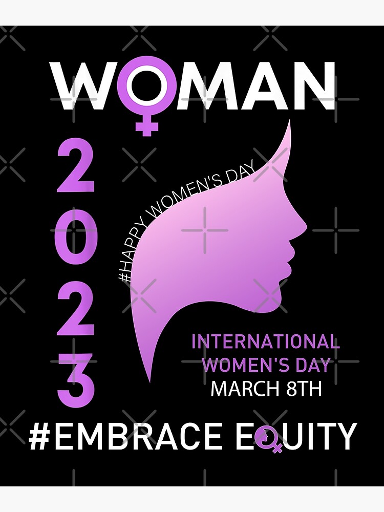 2023 International Women's Day IWD Embrace Equity  Poster for Sale by  millerken