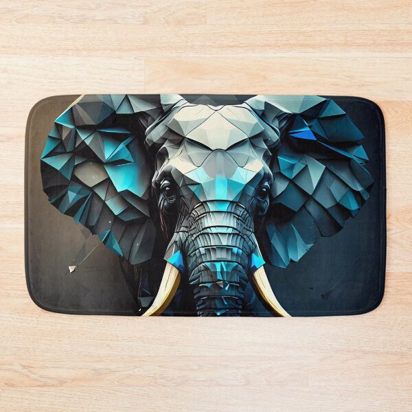 Item preview, Futuristic elephant head designed and sold by SMILE88.