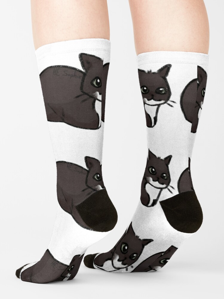 Maxwell The Cat Socks by Sohhhe