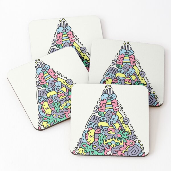 Item preview, Pastel Triangle  designed and sold by Demi-doodles.