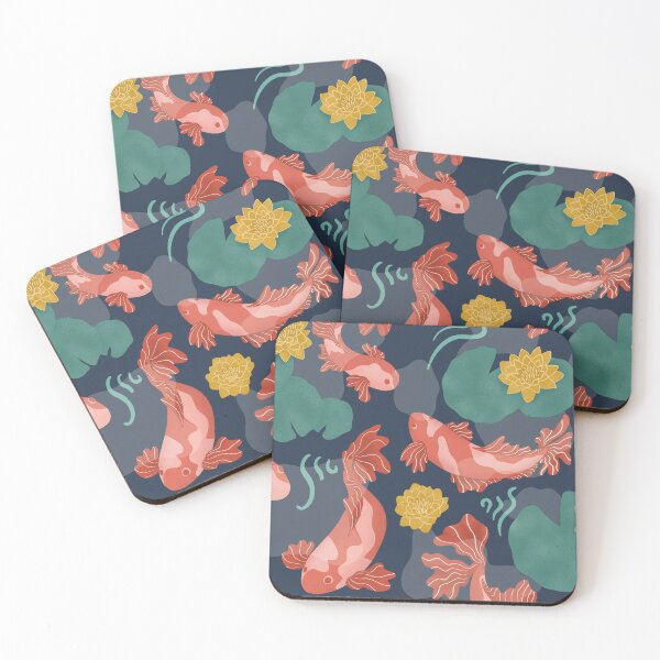 Item preview, Koi Fish at Night designed and sold by Kishiandstar.