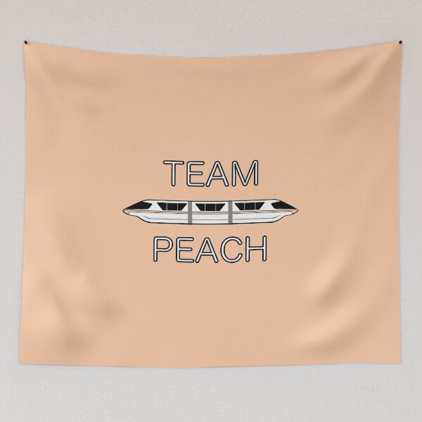 Item preview, Team Peach Monorail designed and sold by Uncle-Orville.