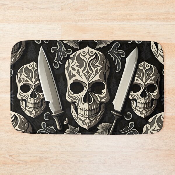 Item preview, Skulls and Knives designed and sold by 3DogKnight.