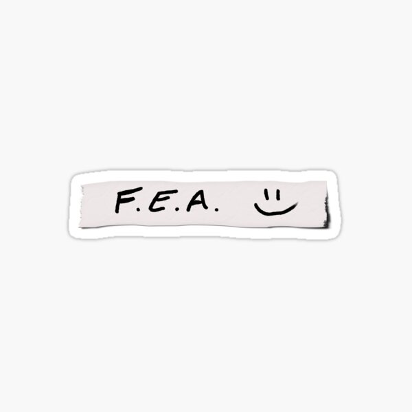 Daniel Ricciardo FEA F1 Tape Motto Sticker