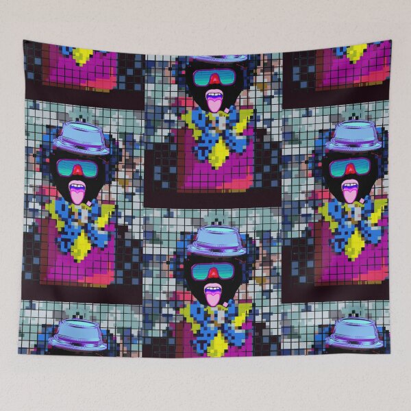 Item preview, Funny Guy Pixel 8 bit Games Adventure Aesthetic Pixel Art Gift designed and sold by Dodern.