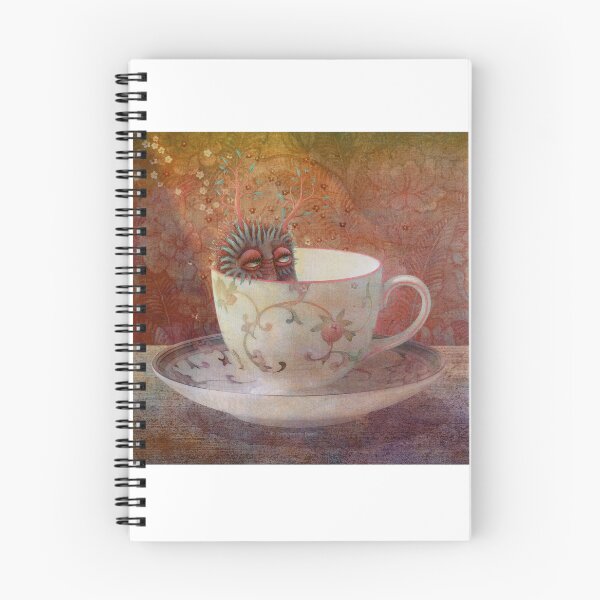 Item preview, Thoughtful Monster in a Teacup designed and sold by Gretchen Deahl.