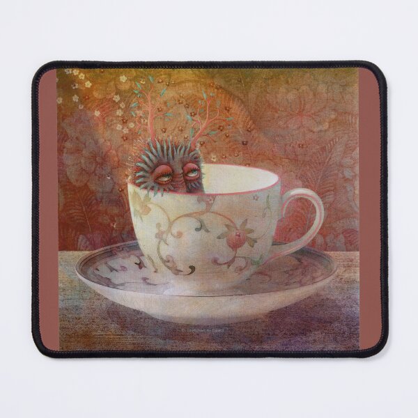 Item preview, Thoughtful Monster in a Teacup designed and sold by Gretchen Deahl.