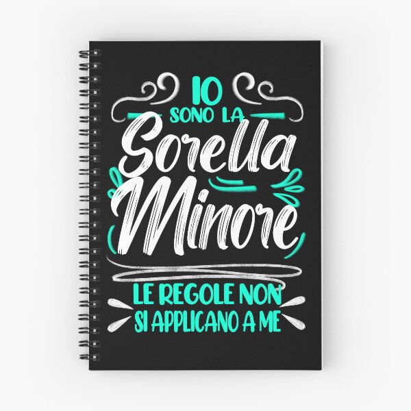 Item preview, Io Sono la Sorella Minore, Le Regole Non Si Applicano a Me, I'm the Youngest Sister designed and sold by orangeblue21.