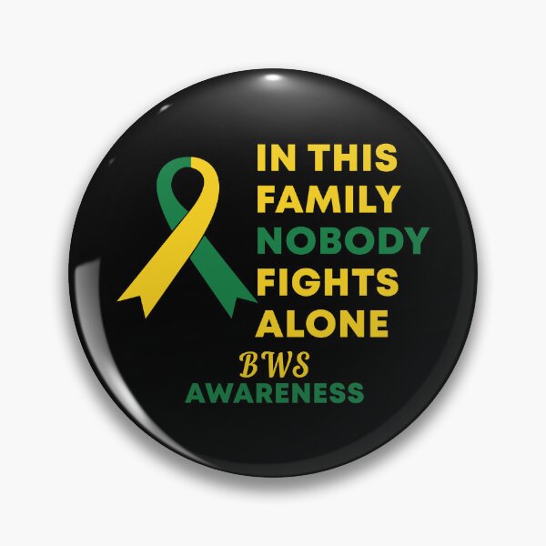 Item preview, In This Family Nobody Fights Alone BWS Awareness designed and sold by Color-Sparkle.