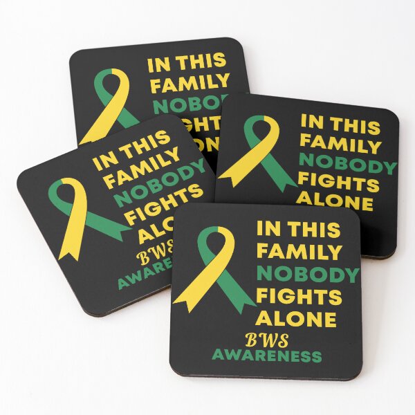 Item preview, In This Family Nobody Fights Alone BWS Awareness designed and sold by Color-Sparkle.