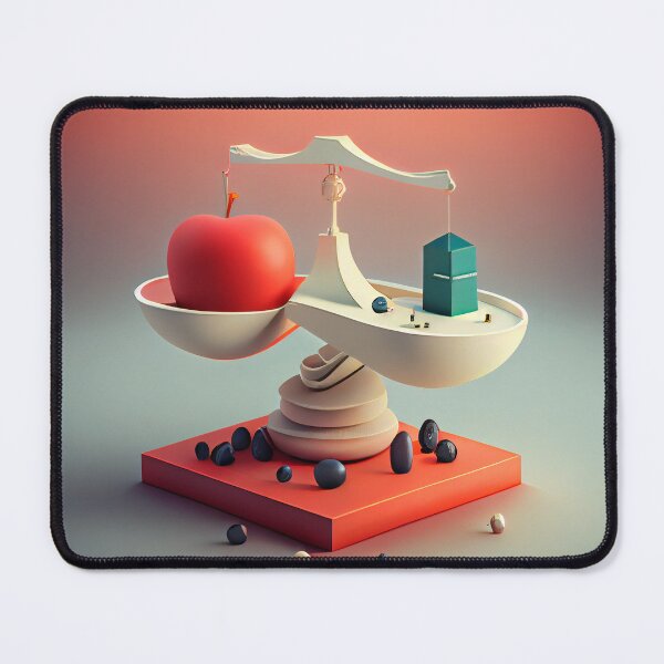 Item preview, Contrasts in Scale Digital Painting designed and sold by CodeAndColors.