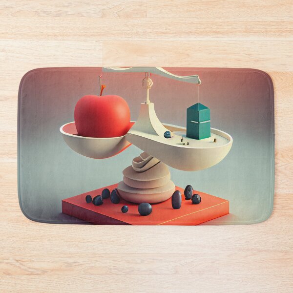 Item preview, Contrasts in Scale Digital Painting designed and sold by CodeAndColors.
