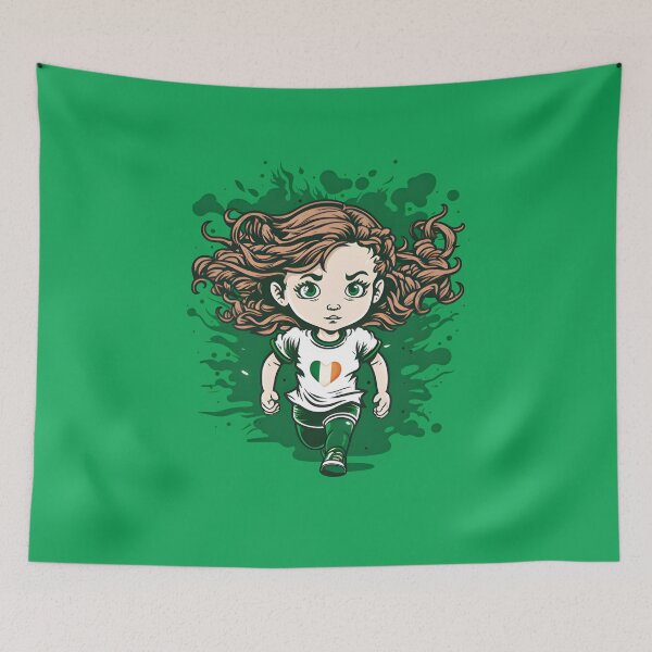 Item preview, Shenanigan Squad Proude Irish Girl with Irish Heart designed and sold by togetherShirts.