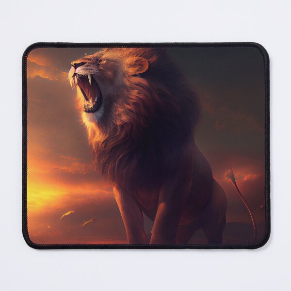 Artikelvorschau, Dawns Roar Digital Painting entworfen und verkauft von CodeAndColors.