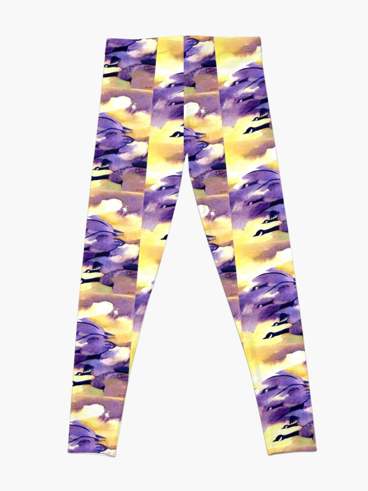 Alternate view of Flying Home - Canada Geese Leggings