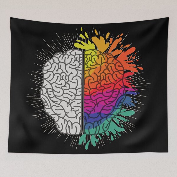 Item preview, Left or right brained  designed and sold by courtney petersen.