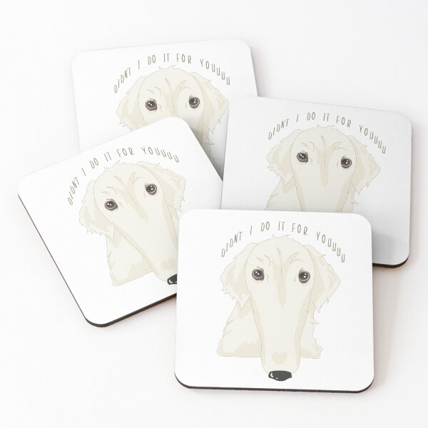 Item preview, Didn't I do it for you dog borzoi meme designed and sold by Al3Art.