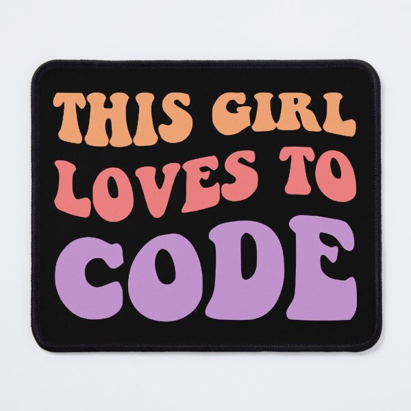 Item preview, This Girl Loves To Code II designed and sold by Lemon Pepper.