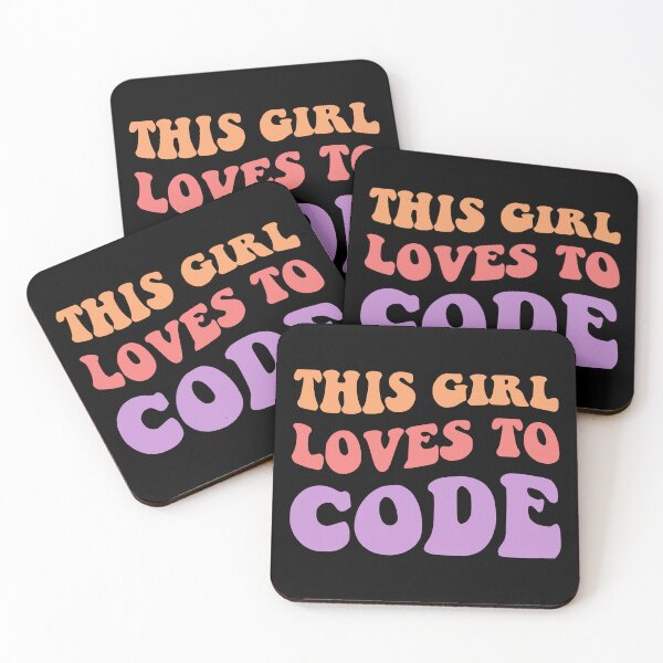 Item preview, This Girl Loves To Code II designed and sold by Lemon Pepper.