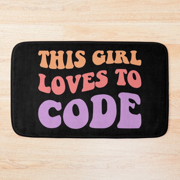 Item preview, This Girl Loves To Code II designed and sold by Lemon Pepper.