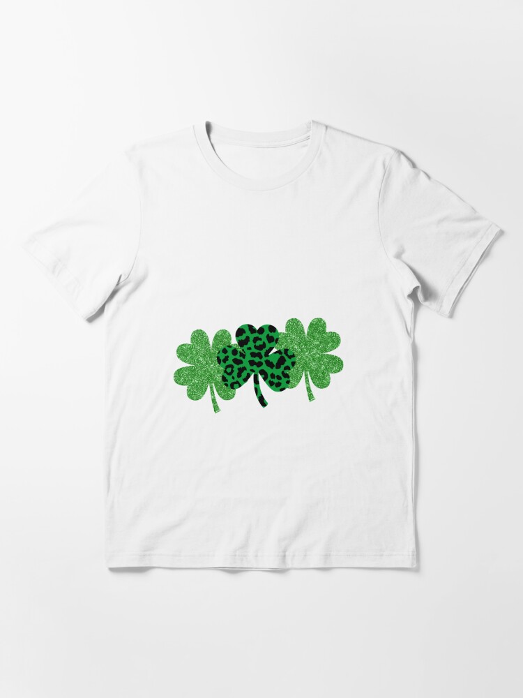 St. Patrick's Day Shamrock Outline Flexfit Hats White / L/XL