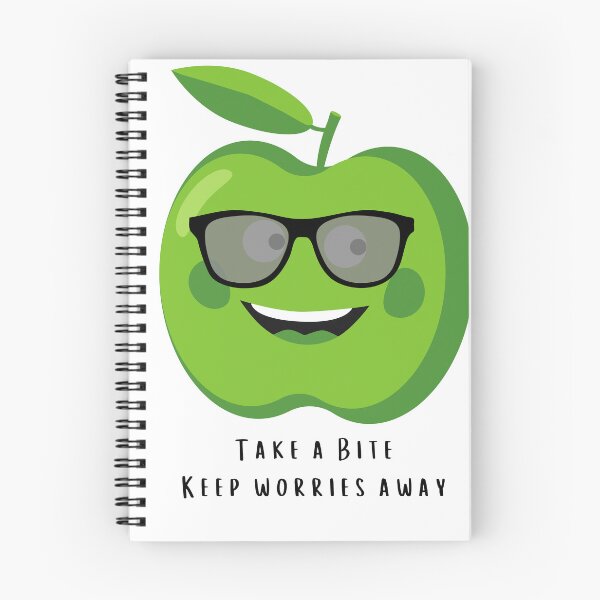 Aperçu de l'œuvre Jolie pomme souriante : design parfait pour les végétaliens créée et vendue par BobbyTee Merch.