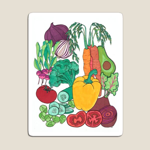 Item preview, Vegetable 1 designed and sold by Ruthie Matanky Skaist.