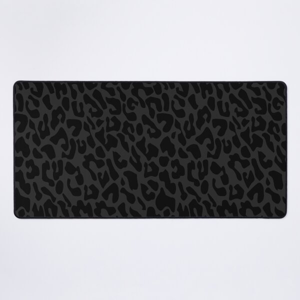 Vista previa del artículo con la obra «estampado de leopardo negro», diseñado y vendido por Gossip Rag.