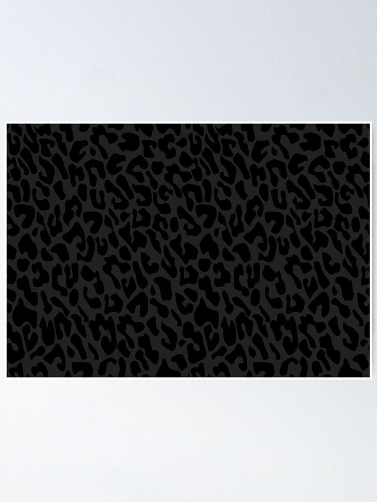 Black with grey leopard print. Never tried leopard with just one