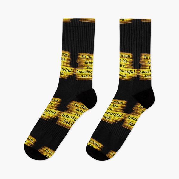 Item preview, To The Person Behind Me You Are Amazing Beautiful And Enough - Funny And Cute Quotes designed and sold by Designspot2020.