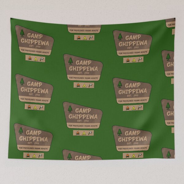 Item preview, Camp Chippewa Sign designed and sold by RooBooCo.