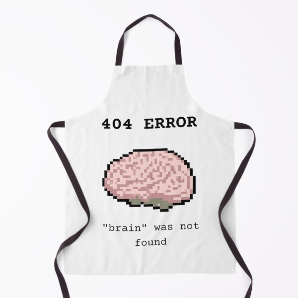 Item preview, Error 404: Brain Not Found designed and sold by PixelCloset.